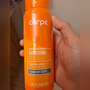 2.6 oz Carpe Sweat Absorbing Powder for Men- 2 bottles
